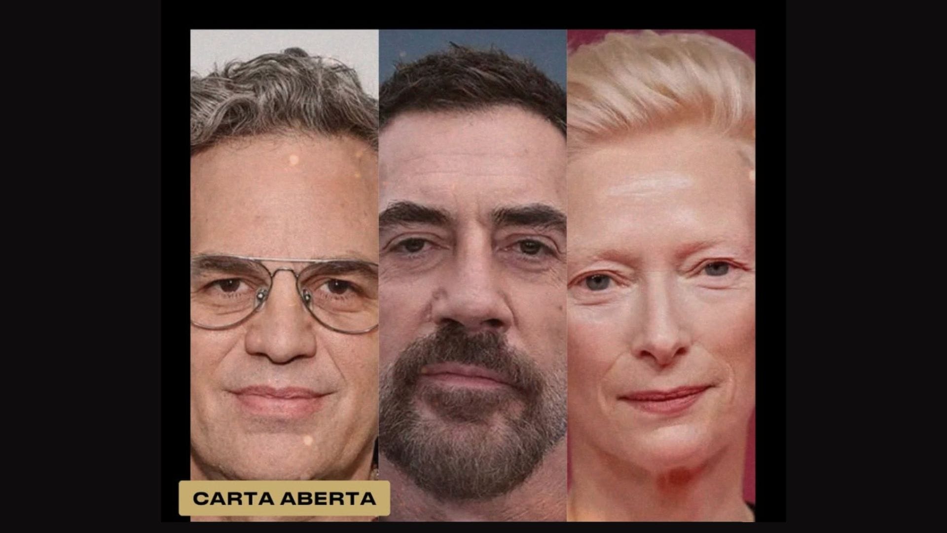 Mark Ruffalo, Javier Barden, Tilda Swinton e mais 100 artistas criticam o silêncio da Berlinale sobre Gaza